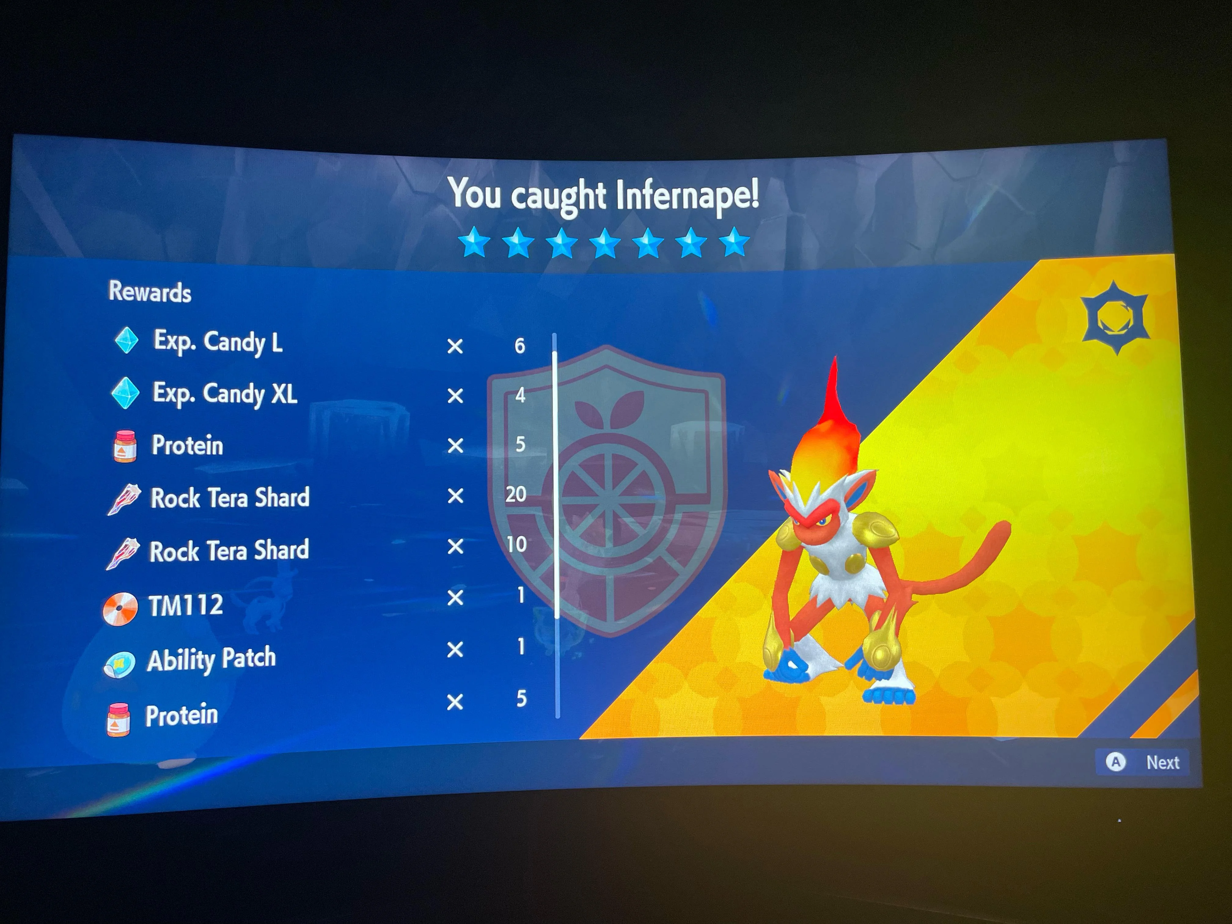 Hoe vaak kun je Infernape vangen in Pokémon