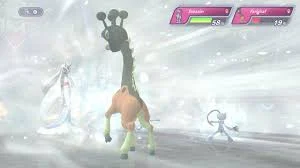 Mega-Froslass met Sneeuwval en sneeuwweer