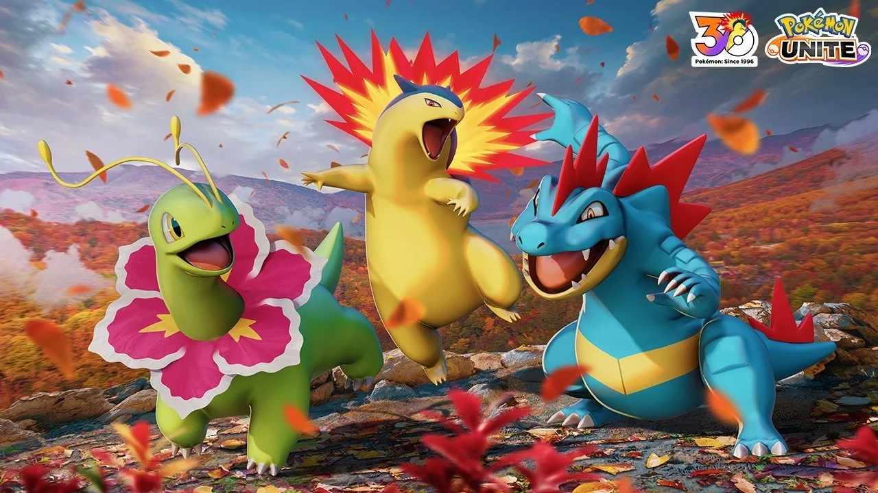 Meganium Typhlosion Feraligatr volgende