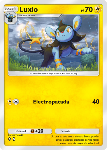 #052 · Luxio · Ongewoon