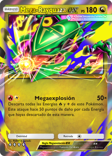 #120 · Mega Rayquaza ex · Dubbel zeldzaam