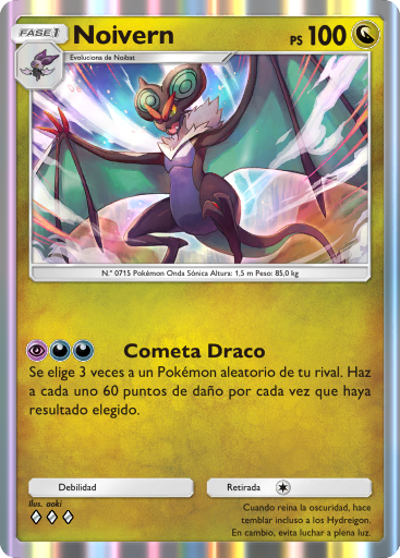 #122 · Noivern · Zeldzaam