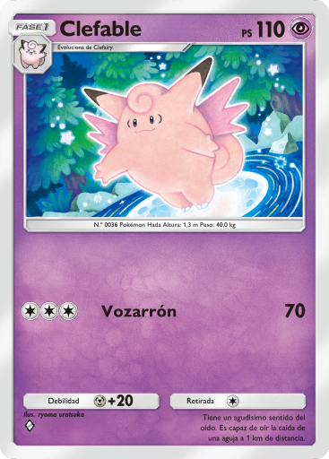 #065 · Clefable · Gewoon