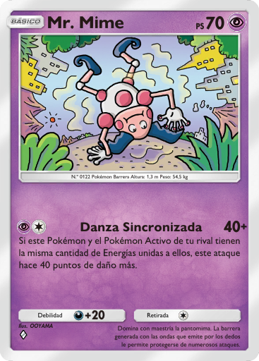 #069 · Mr. Mime · Gewoon