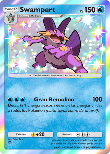 #207 · Swampert · Regenboog