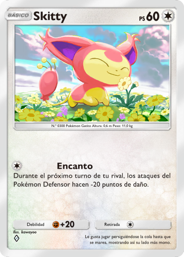 #134 · Skitty · Gewoon