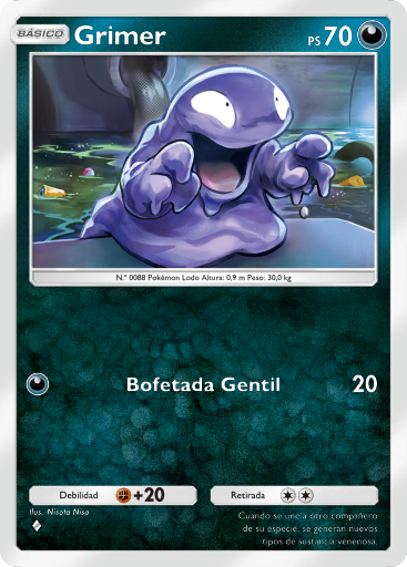 #091 · Grimer · Gewoon