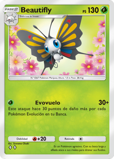 #003 · Beautifly · Ongewoon