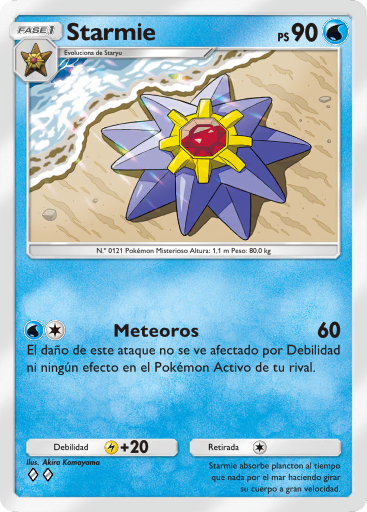 #033 · Starmie · Ongewoon