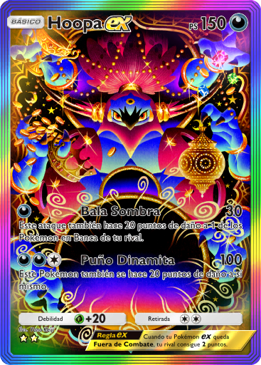 #199 · Hoopa ex · Speciale illustratiezeldzaam