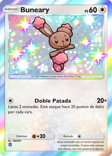 #223 · Buneary · Regenboog