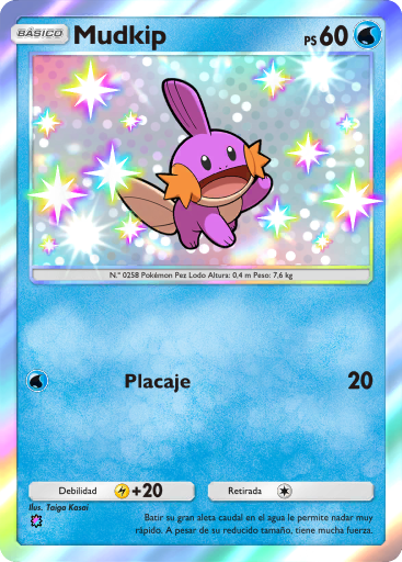 #205 · Mudkip · Regenboog