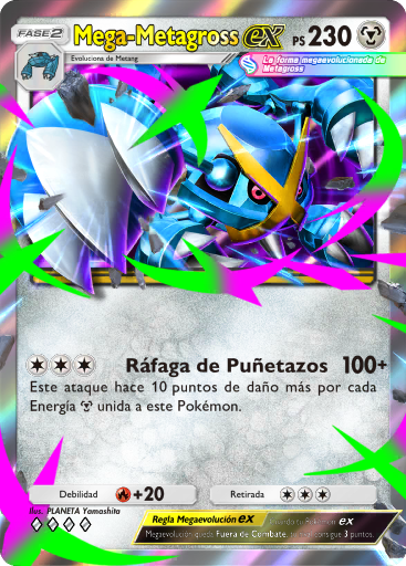 #109 · Mega Metagross ex · Dubbel zeldzaam