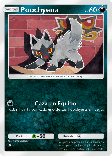 #093 · Poochyena · Gewoon