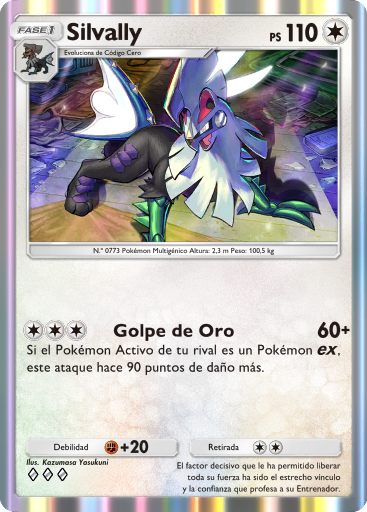 #144 · Silvally · Zeldzaam