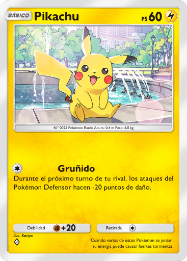 #049 · Pikachu · Gewoon