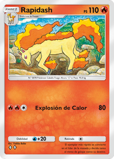 #021 · Rapidash · Ongewoon
