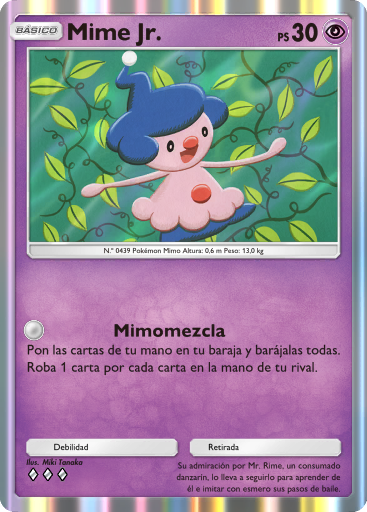 #068 · Mime Jr. · Zeldzaam