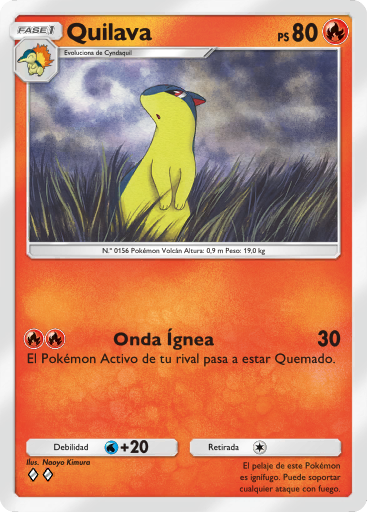 #025 · Quilava · Ongewoon