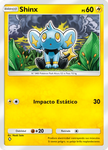 #051 · Shinx · Gewoon