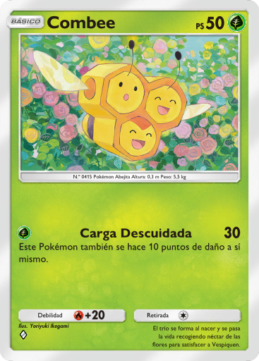 #010 · Combee · Gewoon