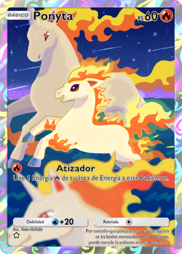 #160 · Ponyta · Illustratiezeldzaam