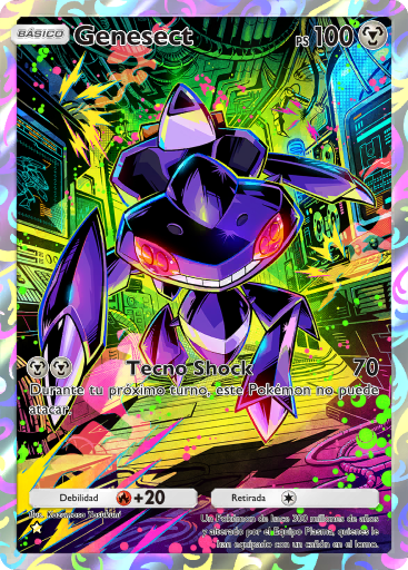 #174 · Genesect · Illustratiezeldzaam
