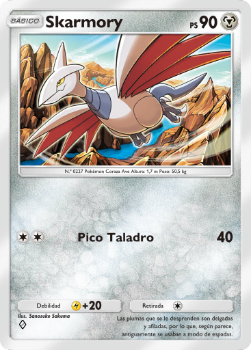 #104 · Skarmory · Gewoon