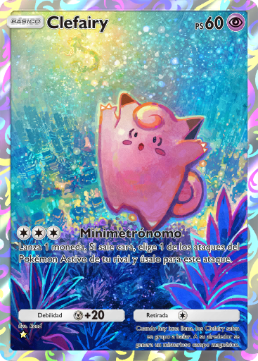 #166 · Clefairy · Illustratiezeldzaam
