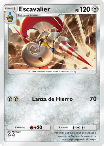 #110 · Escavalier · Ongewoon