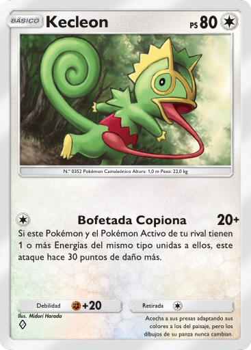 #136 · Kecleon · Gewoon