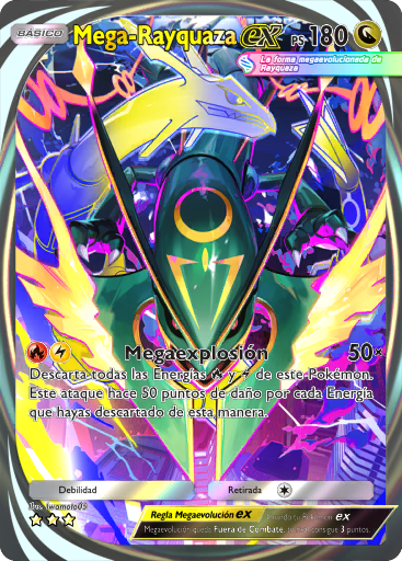 #203 · Mega Rayquaza ex · Meeslepend