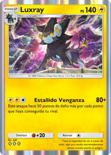 #053 · Luxray · Zeldzaam