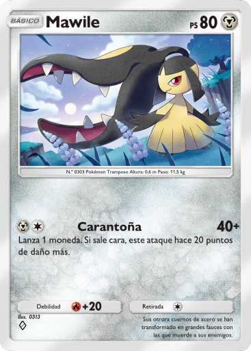 #105 · Mawile · Gewoon