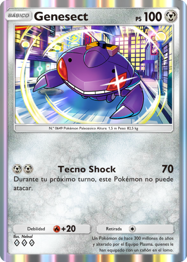#111 · Genesect · Zeldzaam