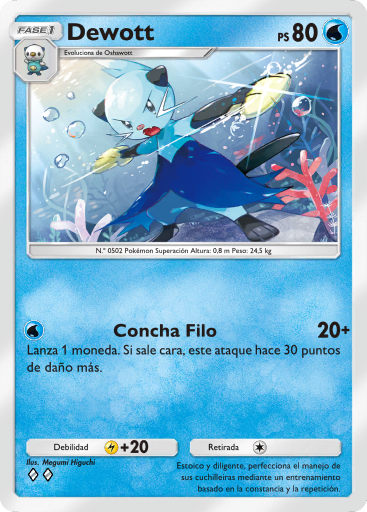 #043 · Dewott · Ongewoon