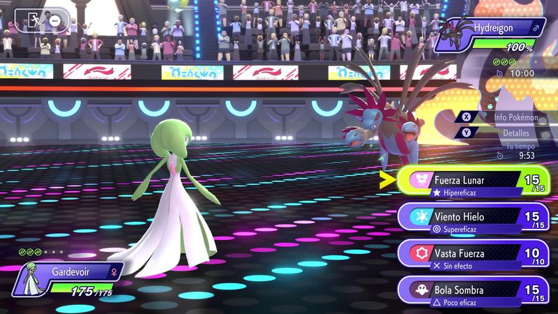 Officieel gevecht in Pokémon Champions tijdens een competitie