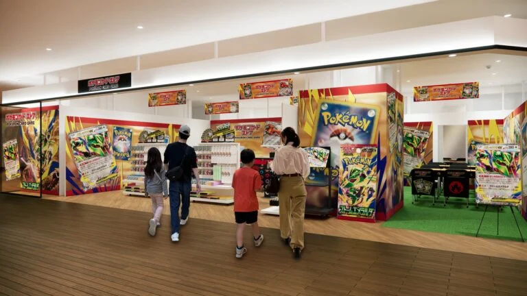 Vijf Japanse Pokémon Card-winkels met gezichtscontrole
