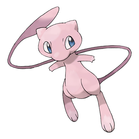 Mew vóór het Mewtwo-evenement in Pokémon Sleep