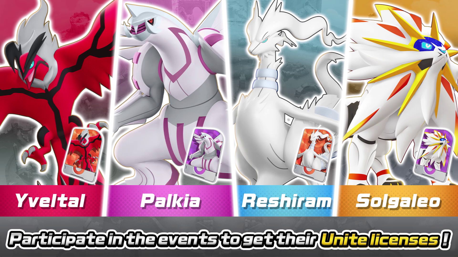 Reshiram en andere legendes van het vijfjarig Pokémon UNITE-jubileum