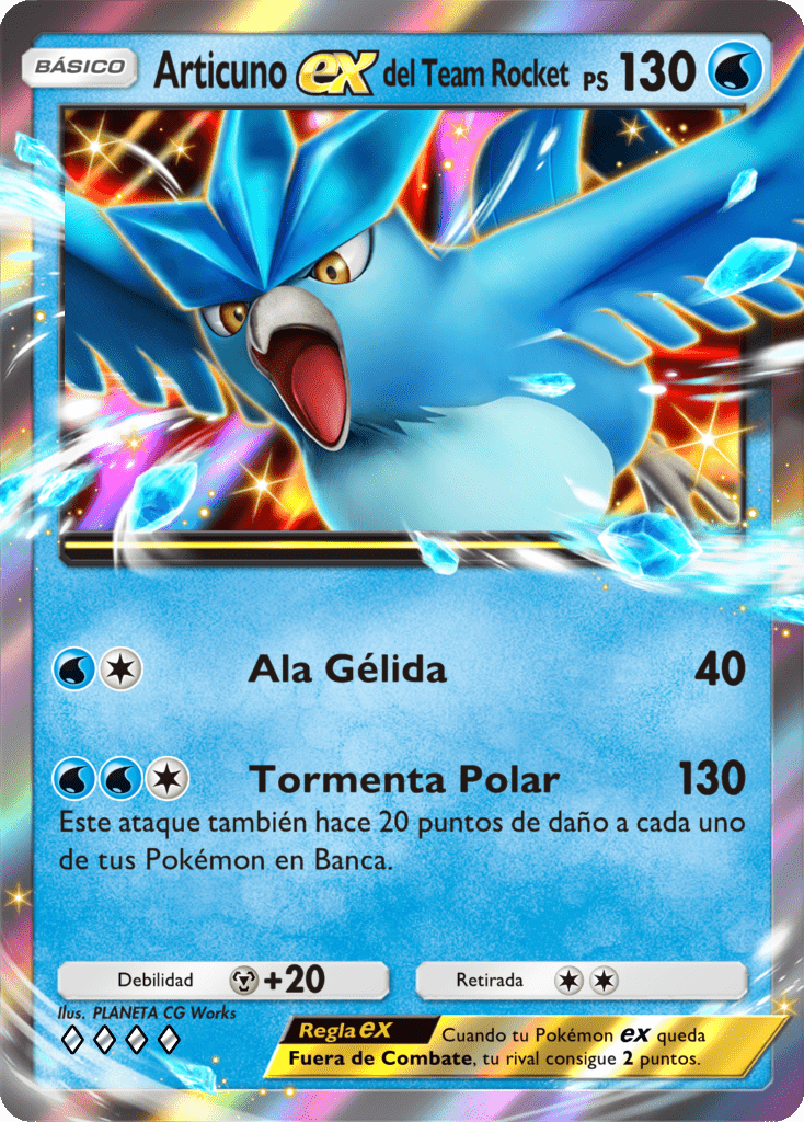 Articuno ex van Team Rocket