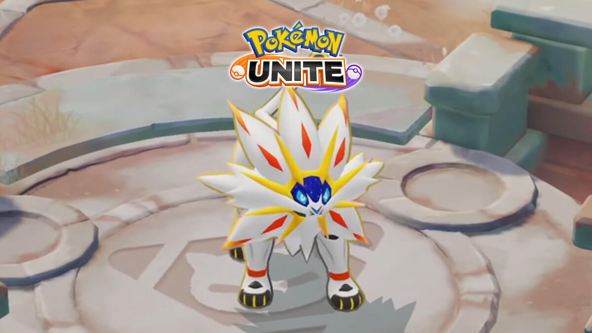 Solgaleo voegt zich bij Pokémon UNITE