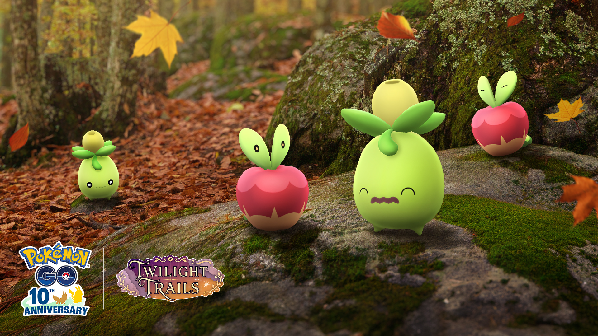 Applin and other Pokémon appear during Pokémon GO's October 2026 Harvest Festival